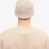 Gorro de lana merino - Blanco marfil