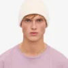 Gorro de lana merino - Blanco óptico