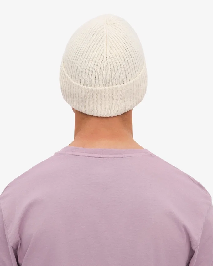 Gorro de lana merino - Blanco óptico