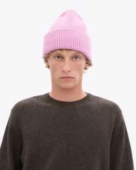 Gorro de lana merino – Flor de cerezo