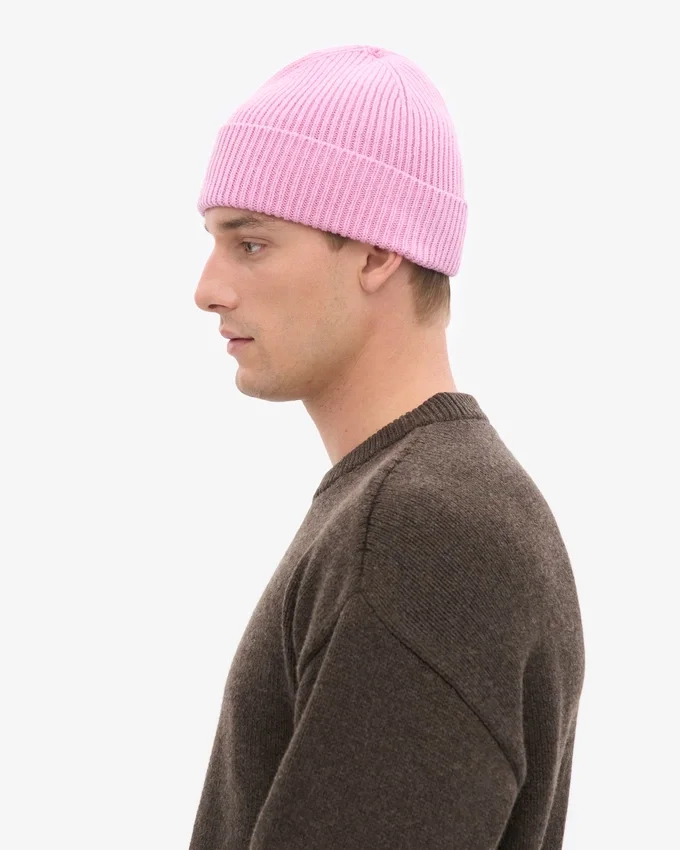 Gorro de lana merino - Flor de cerezo