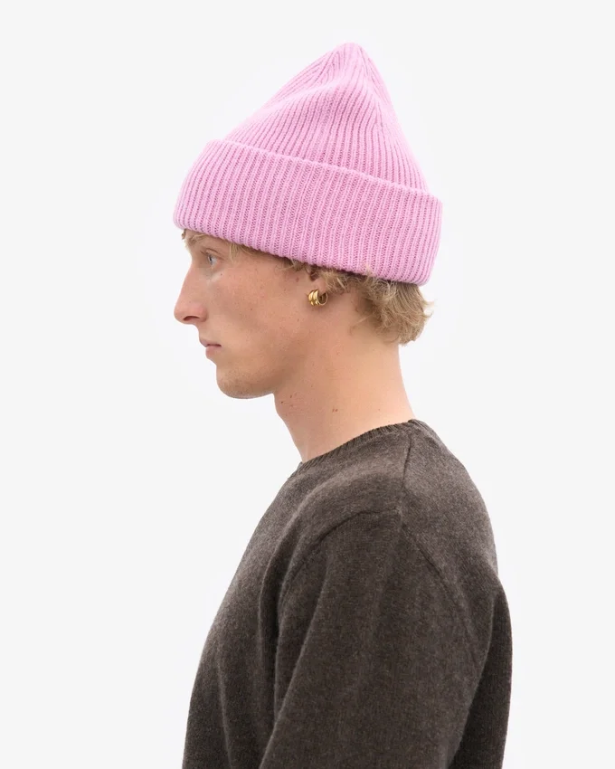 Gorro de lana merino - Flor de cerezo