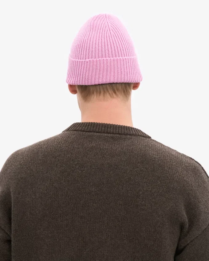 Gorro de lana merino - Flor de cerezo