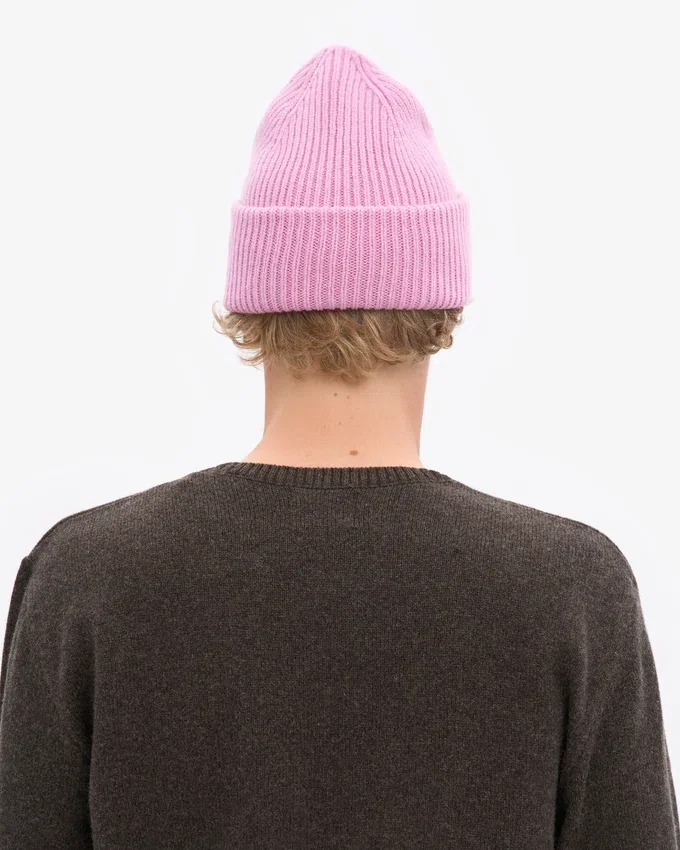Gorro de lana merino - Flor de cerezo