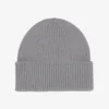 Gorro de lana merino - Gris jaspeado