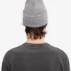 Gorro de lana merino - Gris jaspeado