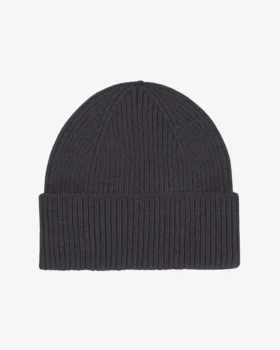 Gorro de lana merino - Gris lava