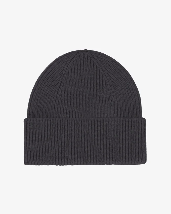 Gorro de lana merino - Gris lava