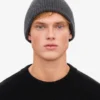 Gorro de lana merino - Gris lava