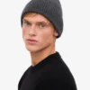 Gorro de lana merino - Gris lava