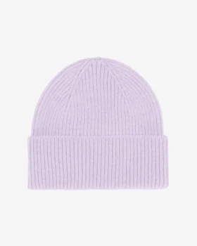 Gorro de lana merino - Lavanda suave