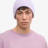 Gorro de lana merino - Lavanda suave