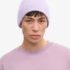 Gorro de lana merino - Lavanda suave