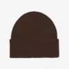 Gorro de lana merino - Marrón café