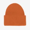Gorro de lana merino - Naranja quemado