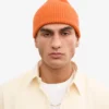 Gorro de lana merino - Naranja quemado
