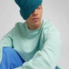 Gorro de lana merino - Gris topo cálido