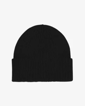 Gorro de lana merino - Negro intenso