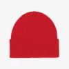 Gorro de lana merino - Rojo escarlata