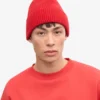 Gorro de lana merino - Rojo escarlata