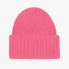 Gorro de lana merino - Rosa chicle