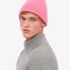 Gorro de lana merino - Rosa chicle