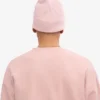 Gorro de lana merino - Rosa descolorido