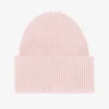 Gorro de lana merino - Rosa desvaído
