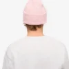 Gorro de lana merino - Rosa desvaído