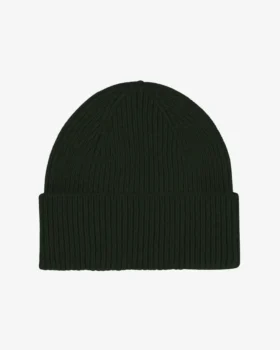 Gorro de lana merino - Verde cazador