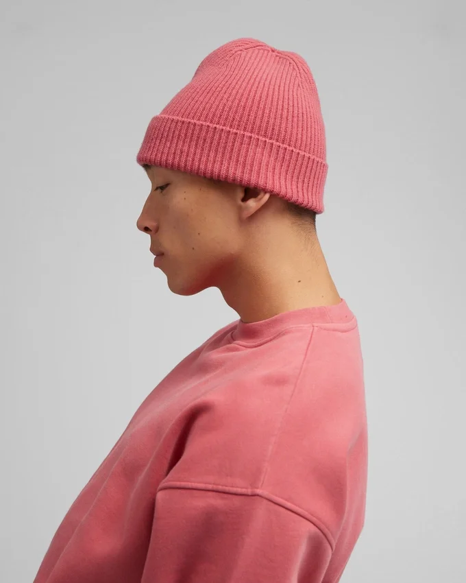 Gorro de lana merino - Gris topo cálido