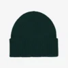 Gorro de lana merino - Verde esmeralda