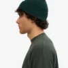 Gorro de lana merino - Verde esmeralda