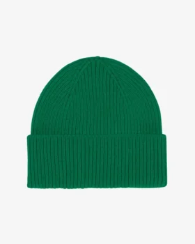 Gorro de lana merino - Verde Kelly
