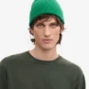Gorro de lana merino - Verde Kelly