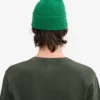 Gorro de lana merino - Verde Kelly