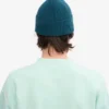 Gorro de lana merino - Verde océano