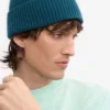 Gorro de lana merino - Verde océano