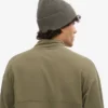 Gorro de lana merino - verde oliva apagado