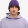 Gorro de lana merino - Violeta ultravioleta