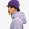 Gorro de lana merino - Violeta ultravioleta