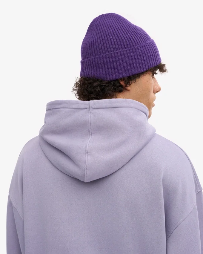 Gorro de lana merino - Violeta ultravioleta