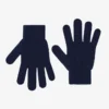 Guantes de lana merino - Azul marino