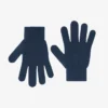 Guantes de lana merino - Azul real
