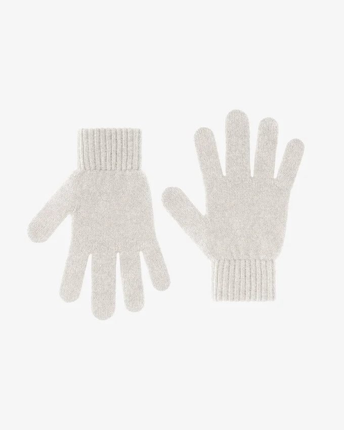 Guantes de lana merino - Blanco óptico