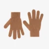 Guantes de lana merino - Camello del Sáhara