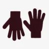 Guantes de lana merino - Rojo sangre
