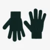 Guantes de lana merino - Verde esmeralda