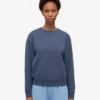 Jersey Classic Organic de algodón para mujer - Azul petróleo