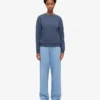 Jersey Classic Organic de algodón para mujer - Azul petróleo